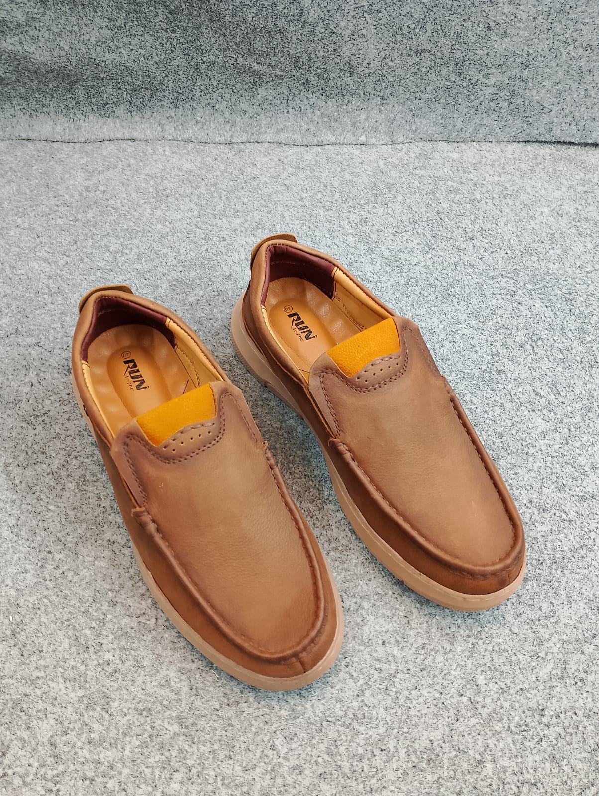 Man's Comfort Casual Leather Loafer (RL-57)